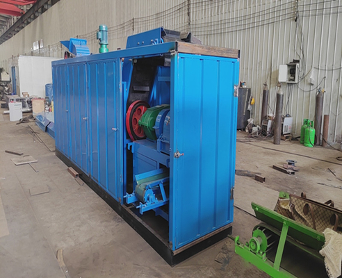 0.8-1.5t/H Capacity Blue Coconut Shell Charcoal Briquette Line with Free Installation