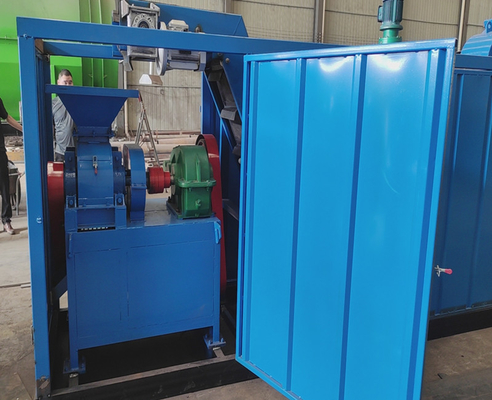 0.8-1.5t/H Capacity Blue Coconut Shell Charcoal Briquette Line with Free Installation