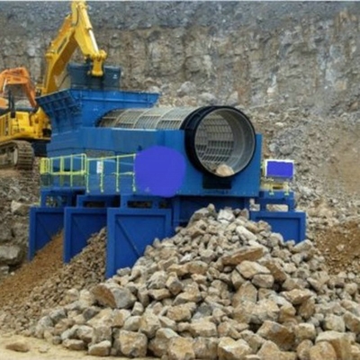 Durable Diesel Engine Mobile Rock Trommel Screen/Coal Rotary Drum Sieve Trommel Screen
