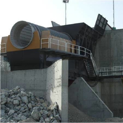 Durable Diesel Engine Mobile Rock Trommel Screen/Coal Rotary Drum Sieve Trommel Screen
