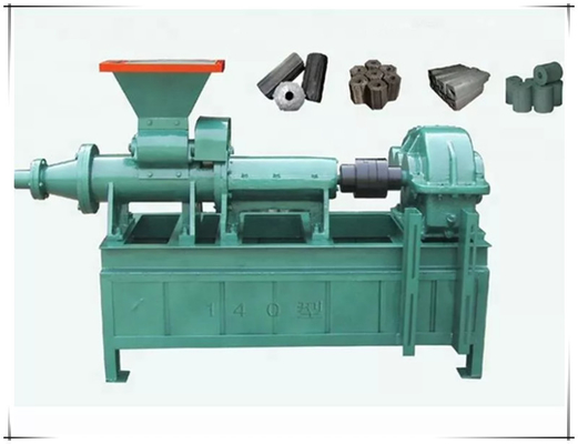 Easy to Operate BBQ Extruder Charcoal Brown Coal Stick Rod Briquette Machine 700 KG