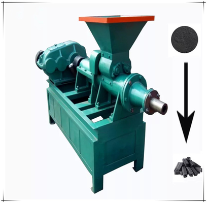 Easy to Operate BBQ Extruder Charcoal Brown Coal Stick Rod Briquette Machine 700 KG