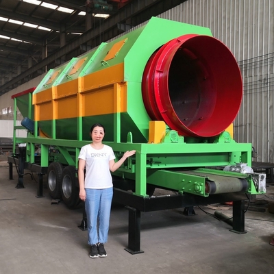 Customizable Construction Waste Drum Screener for Customer Requirements
