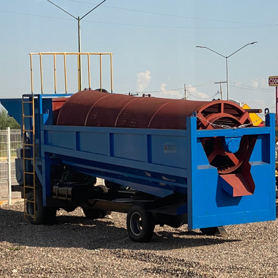 Customized Sand Gold Mining Trommel Screen Washing Plant with Automatic Installation