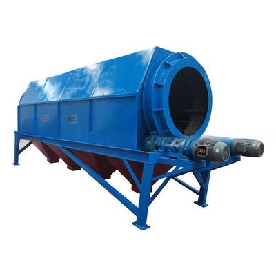 Construction Works Rotary Magnetic Trommel Screen for Steel Metal Granule Separation