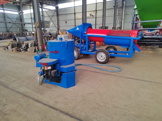 5-10t/h High cost-effectiveness Mineral Separator Gold Diamond Mining Trommel Screen