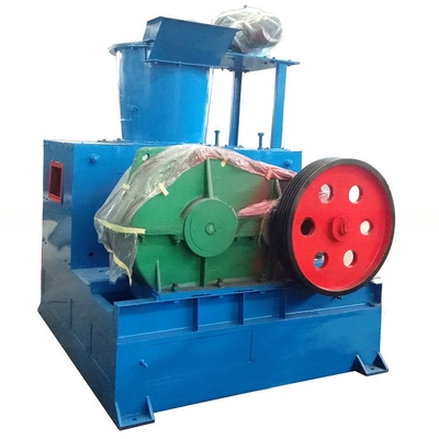 Dry powder briquette press for lime aluminum oxide and other nonferrous materials