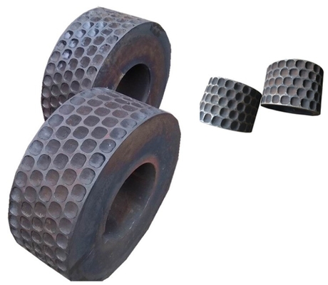 High Chrome Alloy Quenching Rollers Customized Shape for Briquette Machine Performance