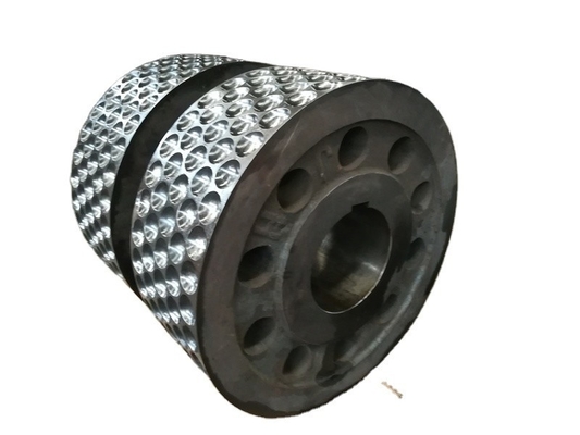 High Chrome Alloy Quenching Rollers Customized Shape for Briquette Machine Performance