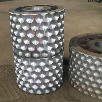High Chrome Alloy Quenching Rollers Customized Shape for Briquette Machine Performance