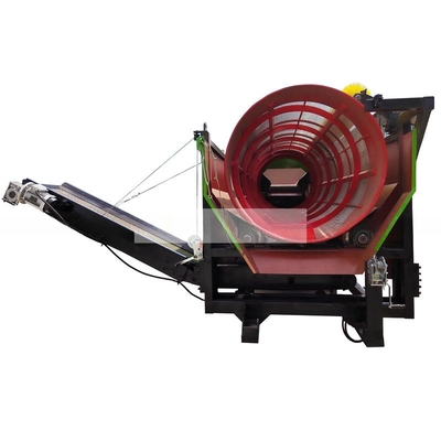 Gravel Mobile Aggregate Trommel Screen with Washing Facility and Customizable Design