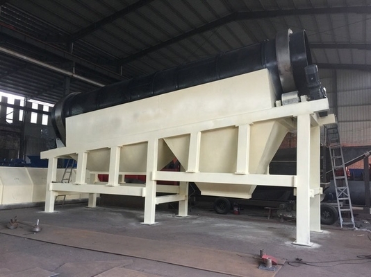 Stainless Steel Rotary Screen for Charcoal Powder Screening without Dust Contamination
