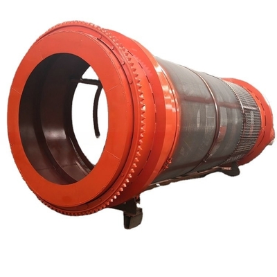 5600x2015x2010mm Rotary Drum Vibrating Compost Sieve for Fertilizer Granules Screening