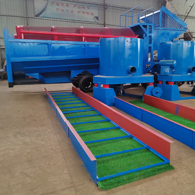 Customized Making Alluvial Gold Diamond Washing Plant Mobile Mining Separation Equipment