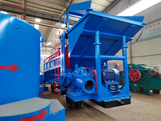 Customized Making Alluvial Gold Diamond Washing Plant Mobile Mining Separation Equipment