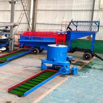 Alluvial Gold Sand Separator Trommel Machinery Washing Plant with Industrial Standard