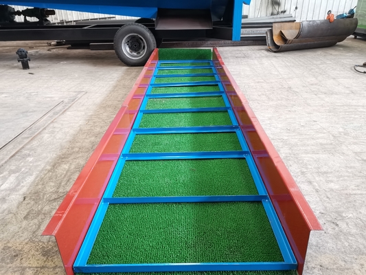 1000*6000mm Gold Mining Concentration Sluice Box in and Performance