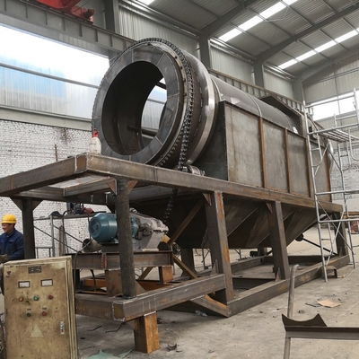 Mobile Wood Chip Screening Machine with Feeding Size Less Than 300mm