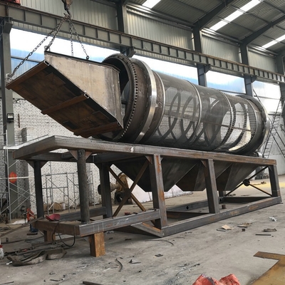 Energy Mining Mobile Rotary Wood Chip Screen with and Less Than 300mm Feeding Size