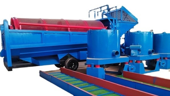 Gravity Separator Gold Trommel Screen for Placer Gold and Diamonds Sieving from Source
