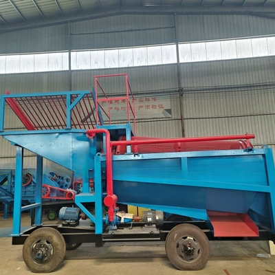 220V/380V/415V/480V Mobile Gold Sand Separator Mining Trommel Machinery Washing Plant