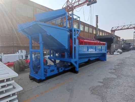 Alluvial and Rock Gold Wash Machine Processing System with 8000*2200*4000 Dimensions