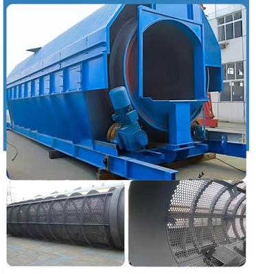 CE Approved Coal Ash Screening Sieving Machine Industrial Rotating Drum Sieve