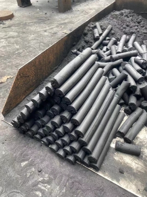 AC Motor Hexagon Charcoal Extrude Stick Briquette Machine with Design 800-1000kg Per Hour