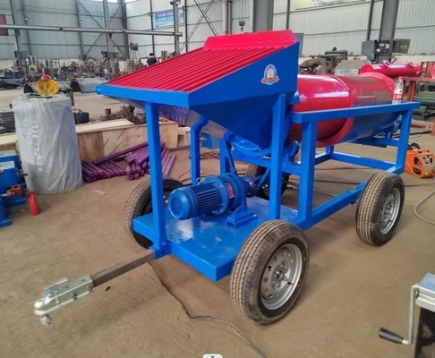 Small Scale Advantage Gold Mining Machinery Equipment Trommel Screen for Energy Mining