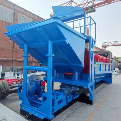 Large Capacity Mobile Trommel Screen for Alluvial Gold Mining in Construction Works