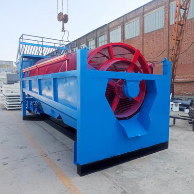 80-150t/h Capacity Steel Mineral Separation Gold and Diamond Mining Mobile Trommel Screen