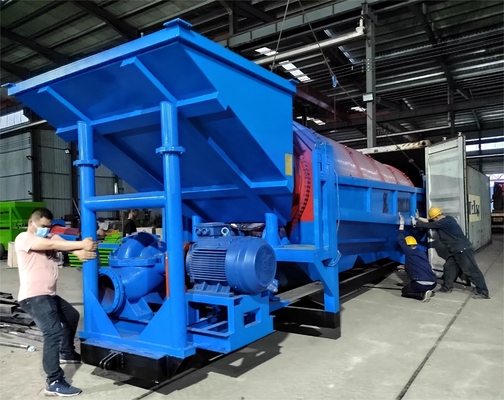 Double Screen Mobile Gold Trommel Screen Machine Wash Plant for Multiple Material Output