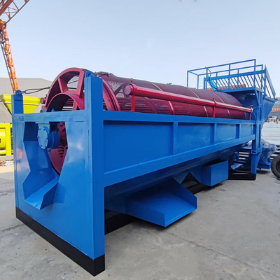 Double Screen Mobile Gold Trommel Screen Machine Wash Plant for Multiple Material Output