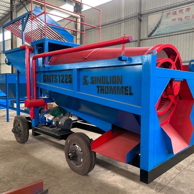 30-50t/h Energy Mining Trommel Screen Equipment for Gold Washing and Separation Source