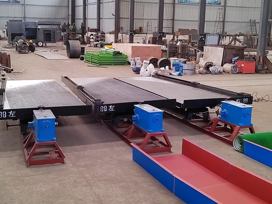 Customized Making Mineral Separation Laboratory Shaking Table for Gold Ore Separation