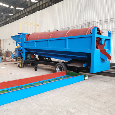 High Capacity 100 Tons Alluvial Gold Separator for Double Screen Rock Gold Wash Plant