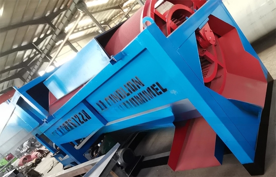 50t/h Capacity Steel Mobile Trommel Screening Plant for Gold Sieving in Mining Process