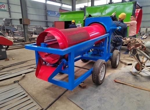 5-10T/H Capacity Mobile Gold or Diamond Trommel Sieve for Advanced Mineral Processing