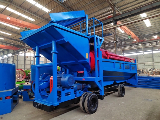 8*2.2*4m Trommel Wash Plant for Large Scale Mineral Collection and Mining Separation