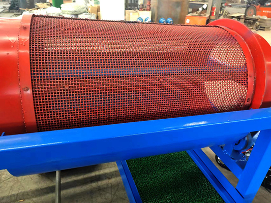 Mini Portable Gold Trommel for Small Capacity Alluvial Gold Sand Washing Plant 10tons