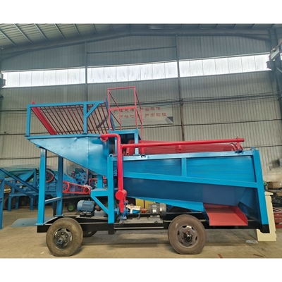 50Tons Capacity Double Screen Gold Wash Trommel Machine for Multiple Material Output