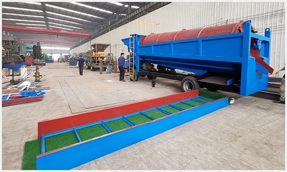 Gravity Separator Big Scale Gold Trommel Screen for Rock Gold Mining Separation Equipment