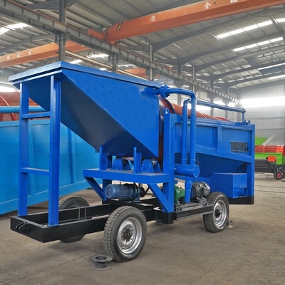Easy to Operate Alluvial Gold Washing Plant for Mineral Collecting and Ore Processing