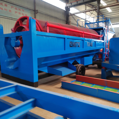 Dependable Mobile Gold Trommel Screen for River Mining Feeding Size Less than 300mm