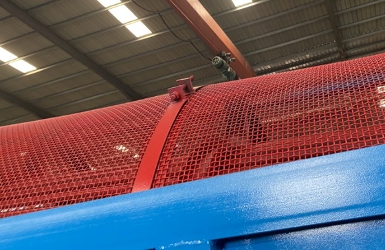 Colombia Gold Trommel Screen Plant with 5.5KW Power and Less than 6mm Discharge Size