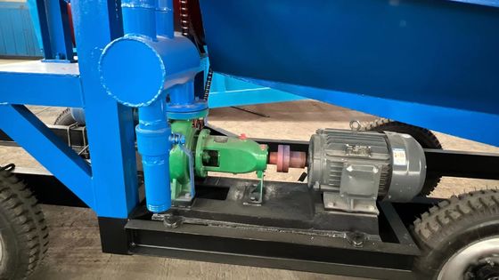 Competitive Mining Equipment for 4350x1350x2350mm Trommel Gold Washing Plant