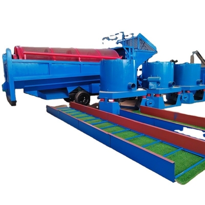200 Tons Per Hour Alluvial Gold Mining Equipment for Separating Mine Processed Materials