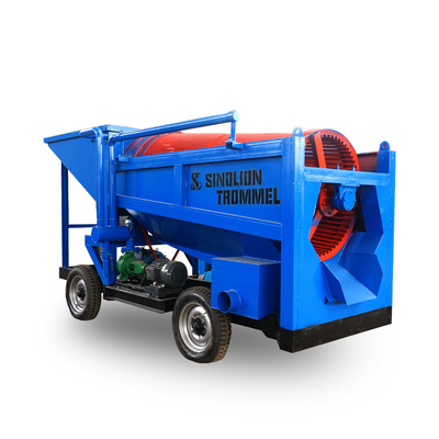 10-30TPH Gold Processing Plant Washing Plant with Gold Mining Trommel Screen Machine