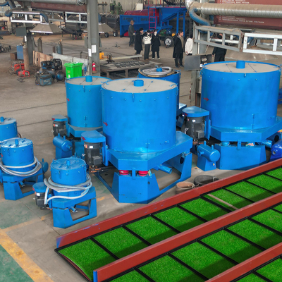Small Gold Centrifuge Machine for Easy Refining and Trommel Screen Connection in Market