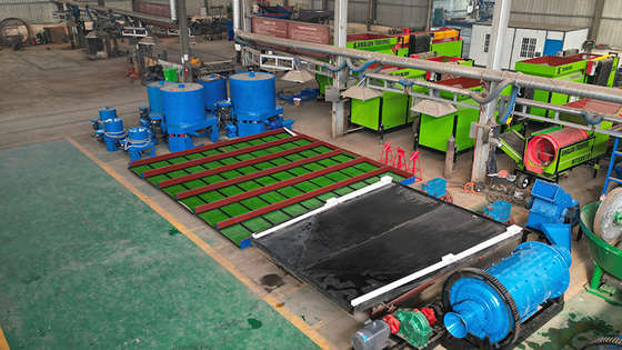 Small Gold Centrifuge Machine for Easy Refining and Trommel Screen Connection in Market